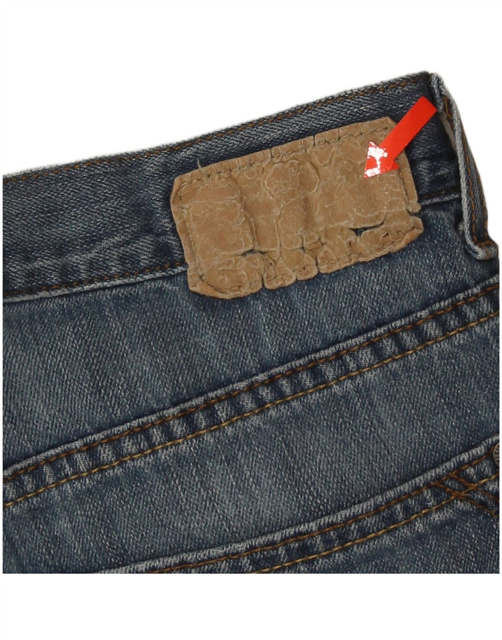 Calvin Klein Dame Straight Jeans W30 L30 Blå Bomuld