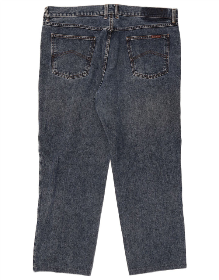 Marlboro Classics Straight Jeans til mænd W42 L28 Blå