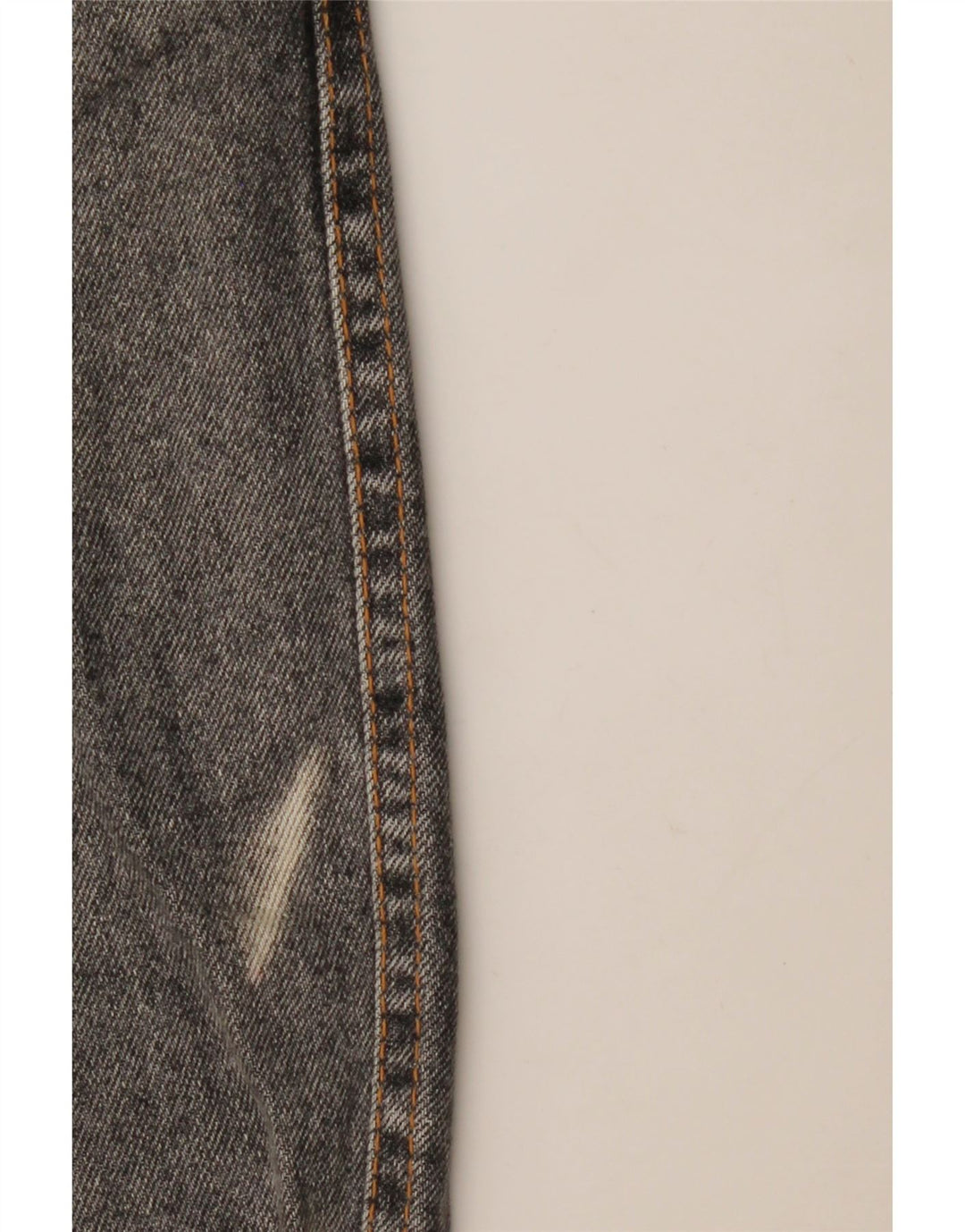 Vintage kvinders højtaljede koniske jeans IT 46 Large W28 L29 Grå bomuld