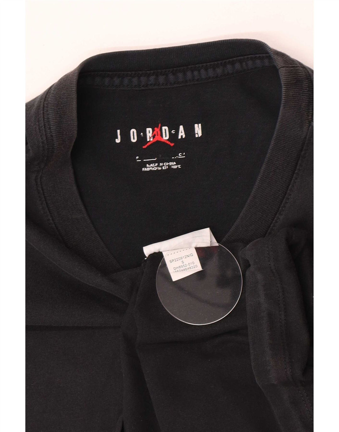 Jordan Herre grafisk T-shirt top lille sort bomuld