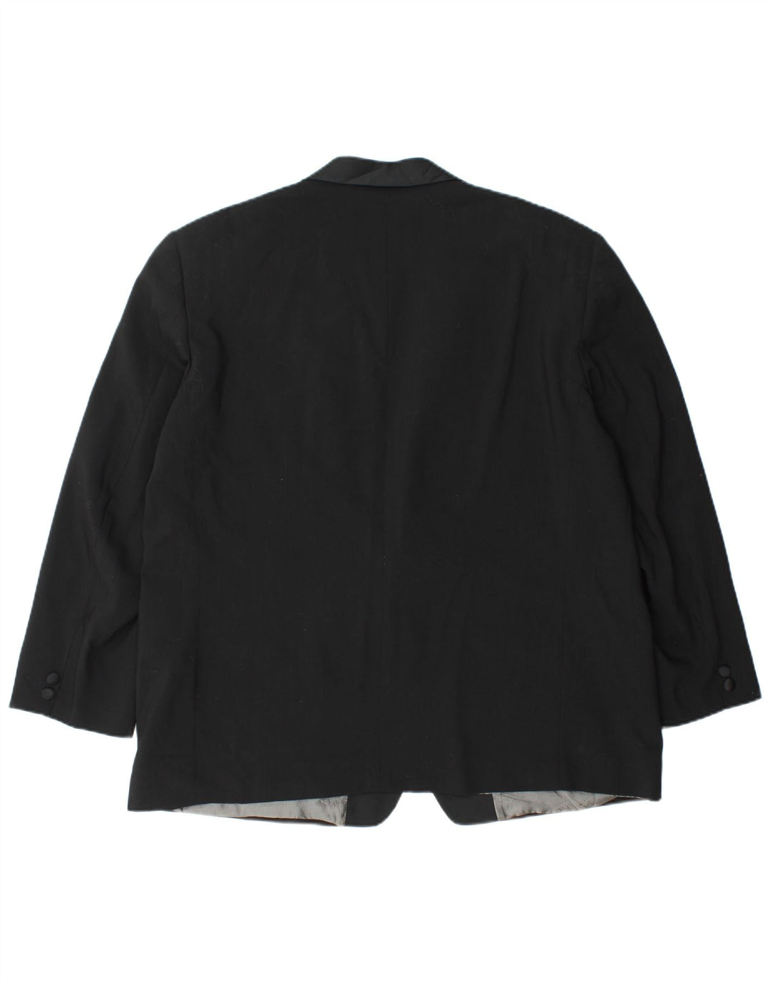 Lebole Herre 1 Knap Blazer Jacket UK 42 XL Sort