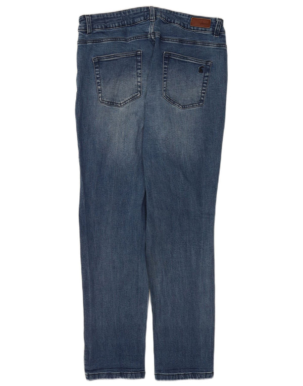 Joules Damekæreste Lige Jeans UK 12 Medium W30 L28 Blå Bomuld