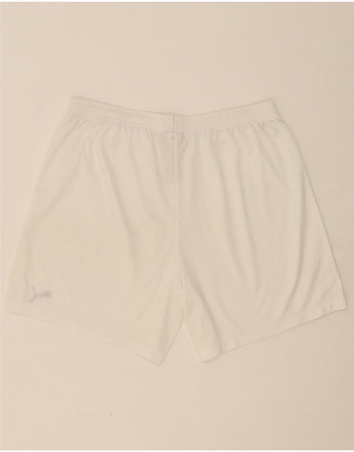 PUMA Mens Sport Shorts XL  White Polyester Vintage Puma and Second-Hand Puma from Messina Hembry 