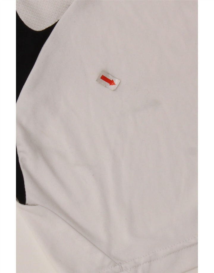 ADIDAS Herre Climacool T-Shirt Top Medium White Colourblock