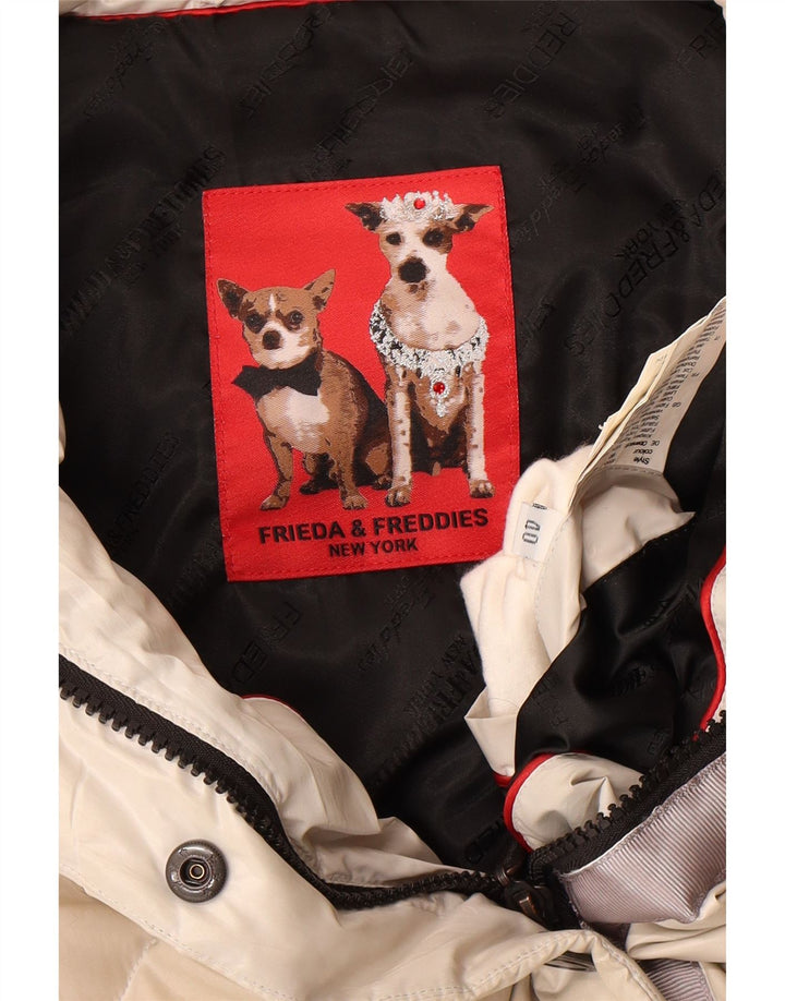 FRIEDA & FREDDIES Polstret Gilet til kvinder EU 40 Medium Beige Polyester