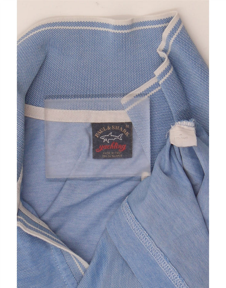 Paul & Shark Herre poloshirt Medium Blue Flecked