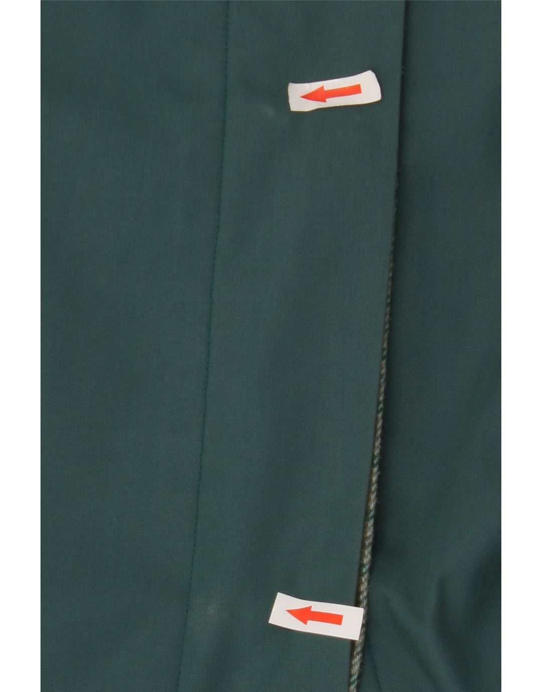 Vintage Dame Overfrakke IT 55 2XL Grøn Polyester