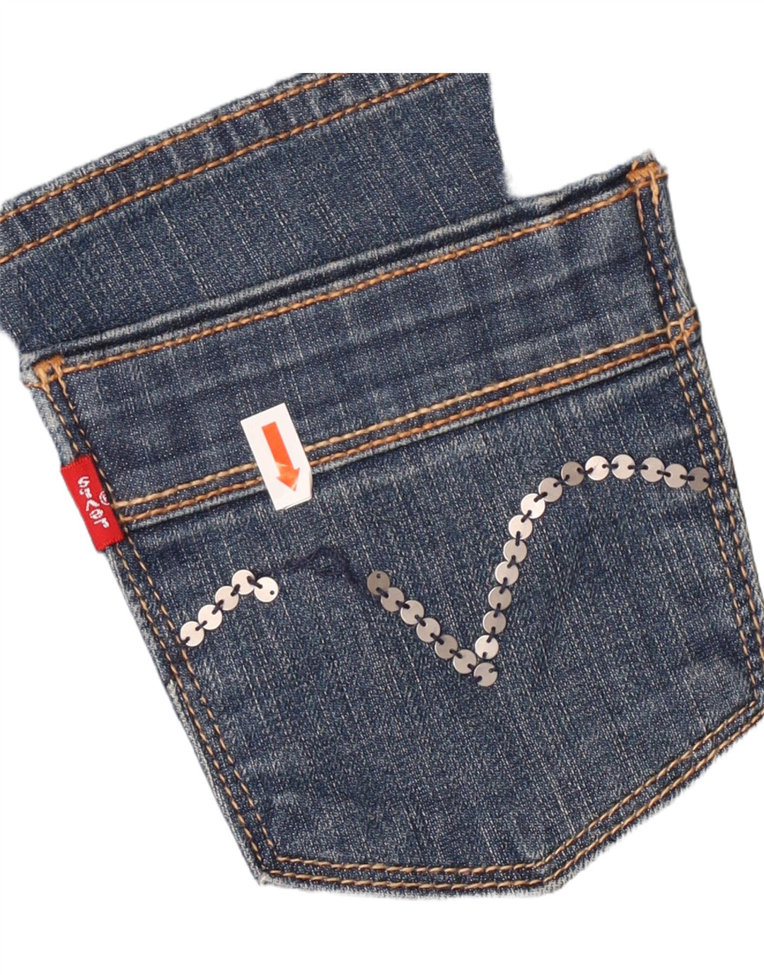 LEVI'S Womens Denim Shorts US 8 Medium W30 Blue Cotton Vintage Levi's and Second-Hand Levi's from Messina Hembry 