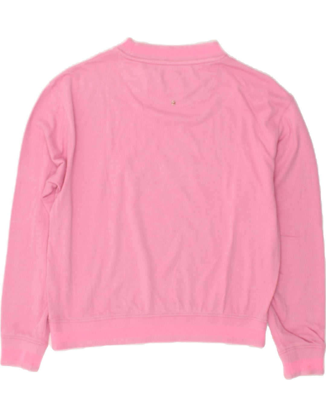 MISTRAL Womens Graphic Sweatshirt Jumper UK 10 Small Pink | Vintage Mistral | Thrift | Second-Hand Mistral | Used Clothing | Messina Hembry 