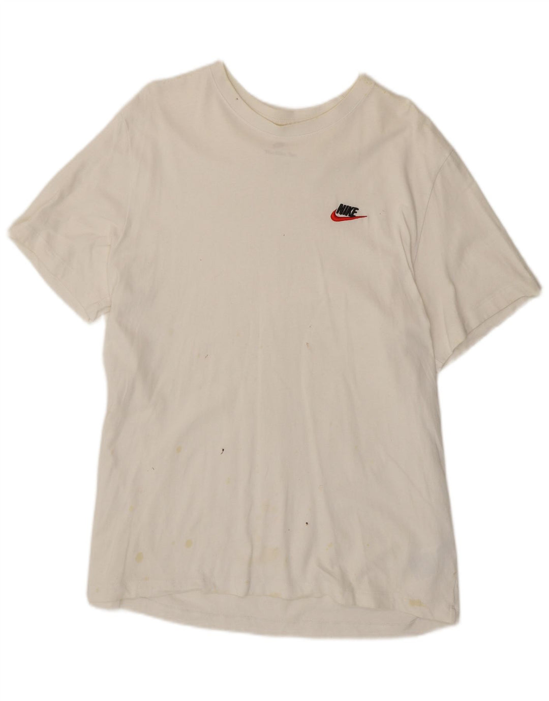Nike herre T-shirt top XL hvid bomuld