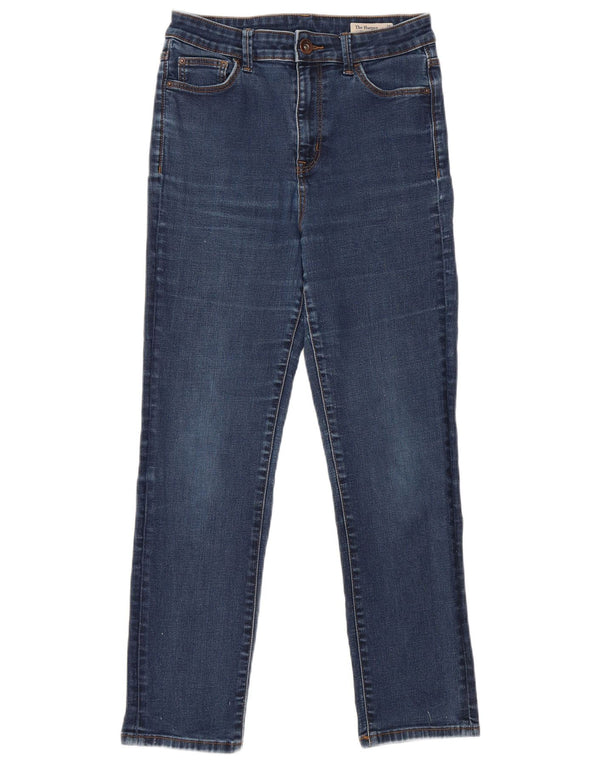 Marks & Spencer Dame The Harper Slim Jeans UK 10 Small W28 L26 Blue