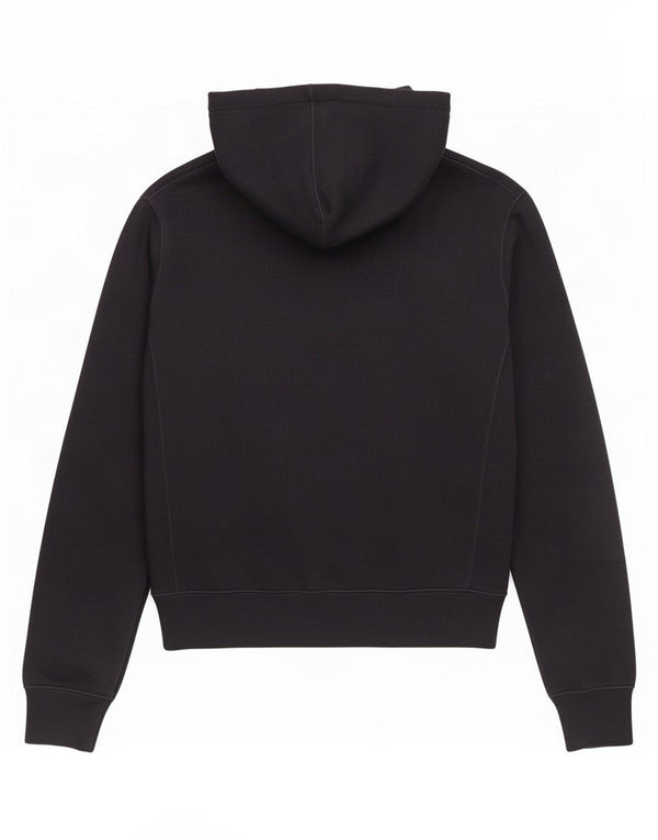 Ralph Lauren Womens Oversized Zip Hoodie Sweater UK 6 XS Navy Blue Cotton