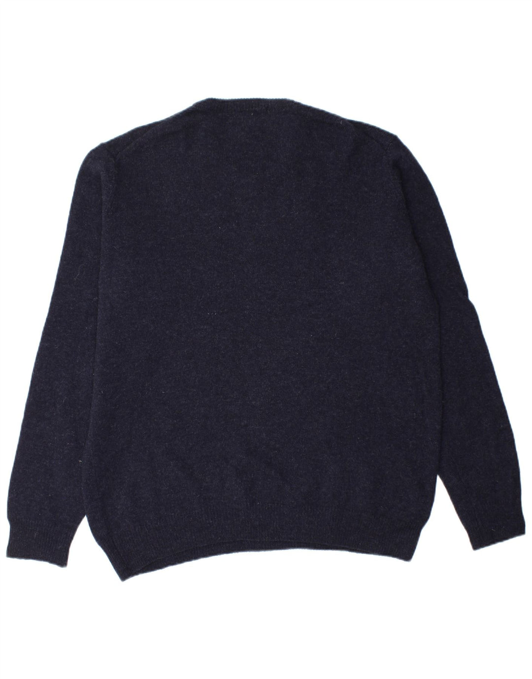 JAMES PRINGLE Herre sweater med rund hals, stor marineblå uld
