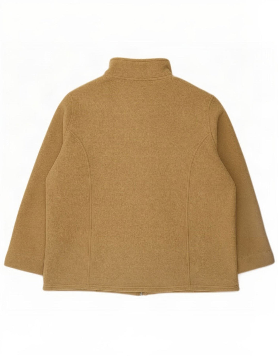 Marks & Spencer Fleecejakke til kvinder UK 20 2XL Beige Polyester