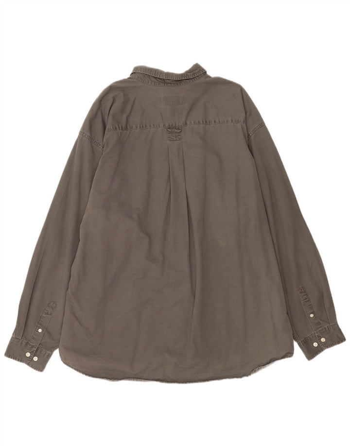 Eddie Bauer herreskjorte 2XL grå bomuld