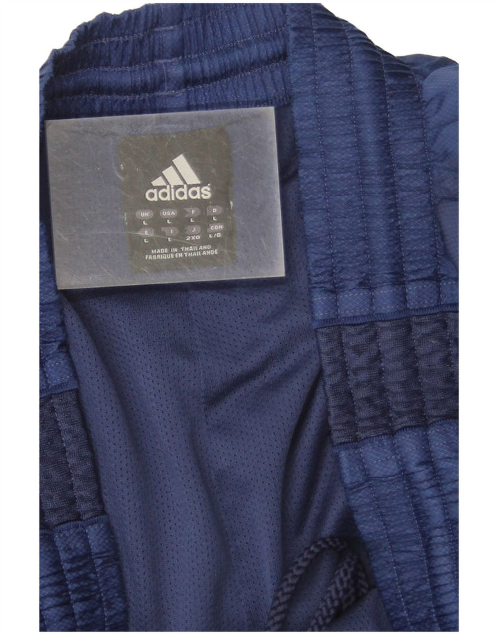 Adidas Sportsshorts til mænd store marineblå polyester