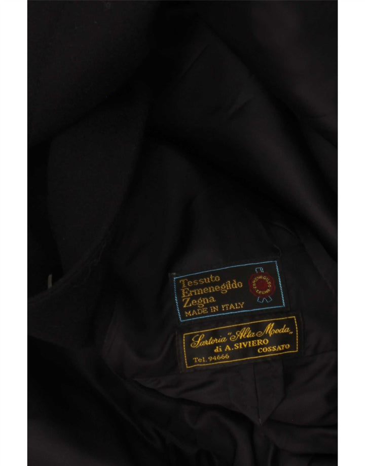 Ermenegildo Zegna Herre Overfrakke UK 36 Small Navy Blue