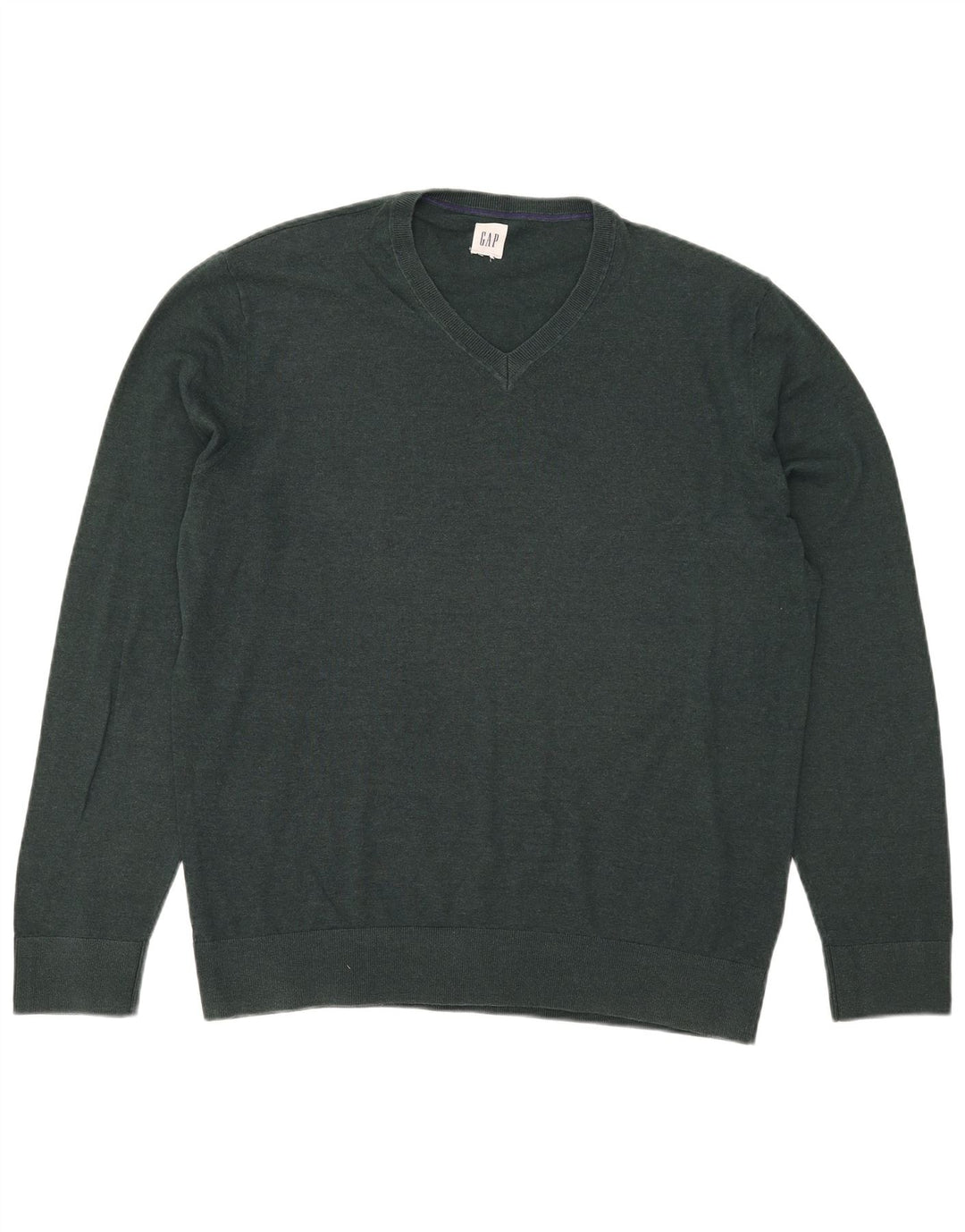 Gap Herre V-hals sweater XL Grøn