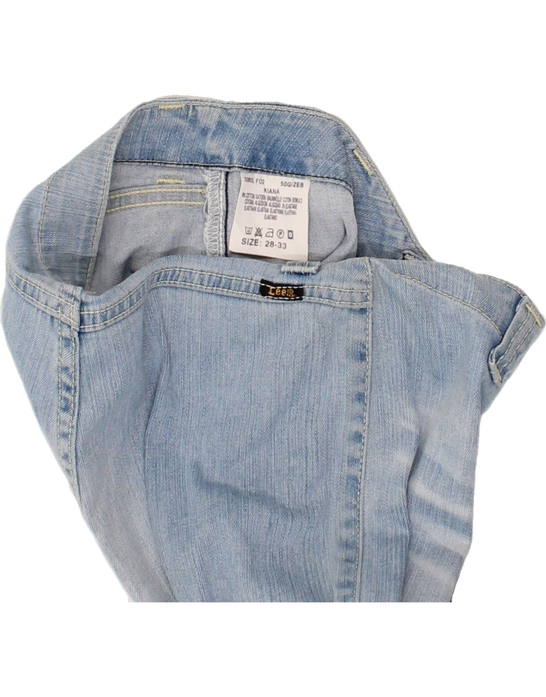 LEE Womens Bootcut Jeans W28 L33 Blue Cotton Vintage Lee and Second-Hand Lee from Messina Hembry 