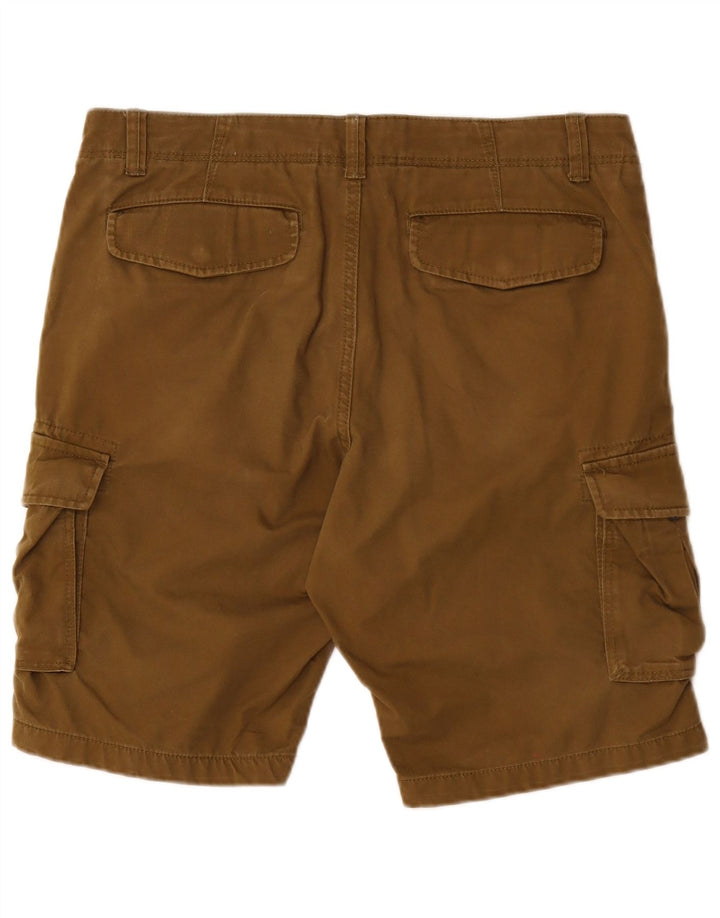 Udvalgte Herre Cargo Shorts Large W36 Khaki Bomuld