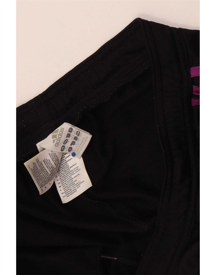 Adidas Træningsdragtsbukser til kvinder UK 12/14 Medium Sort Polyester