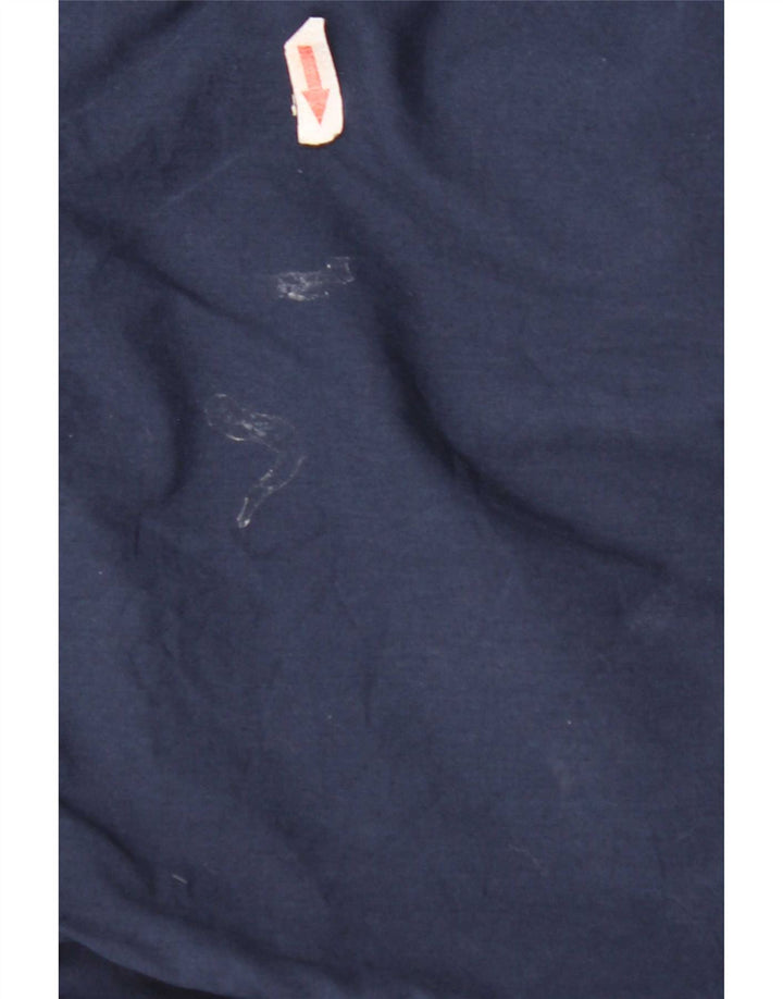 Levi's Kortærmet Herreskjorte Medium Navyblå Bomuld