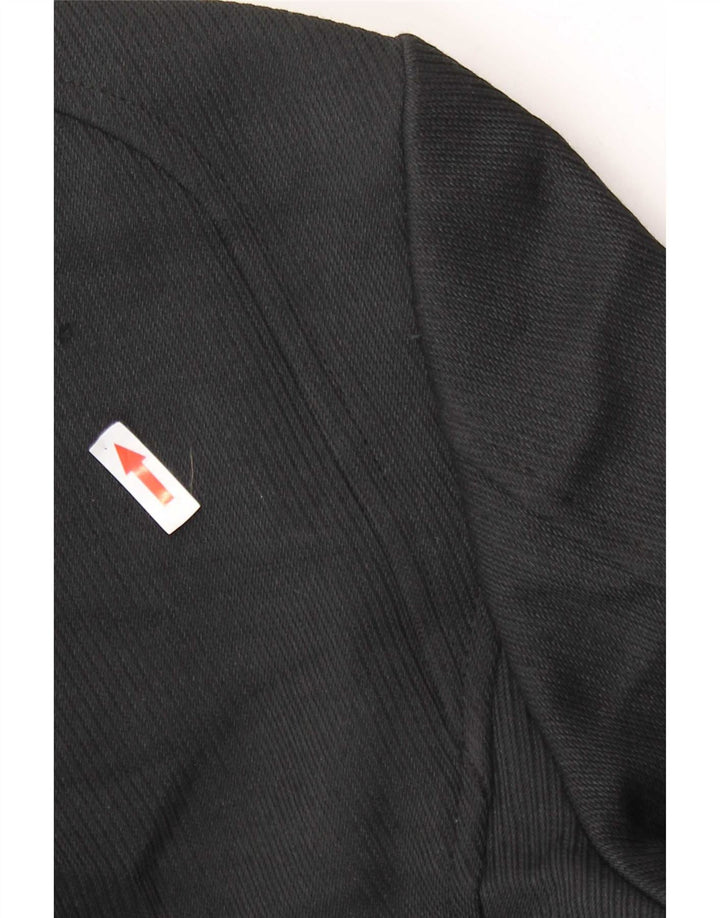 Zara Herre Overfrakke UK 38 Medium Sort