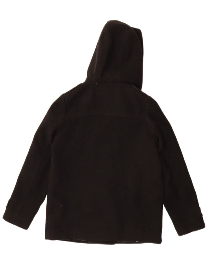 Monsoon Boys Hooded Pea Coat 11-12 år sort polyester
