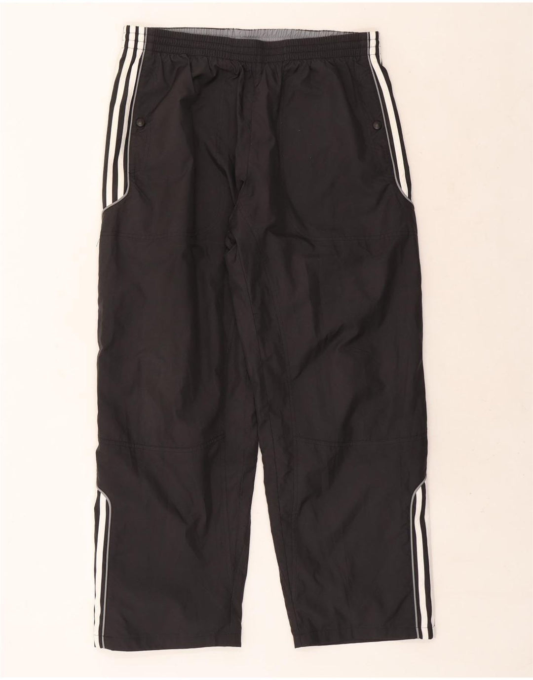 Adidas Træningsdragtsbukser til mænd Stor sort polyester