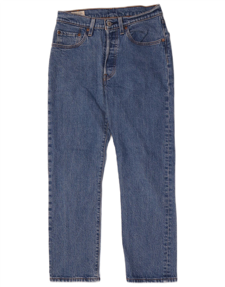 Levi's Herre 501 lige jeans W26 L26 blå bomuld