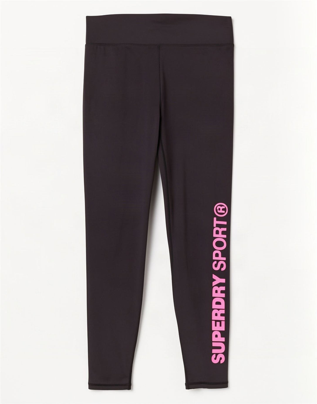 Superdry Grafiske Leggings til kvinder UK 14 Stor sort polyester