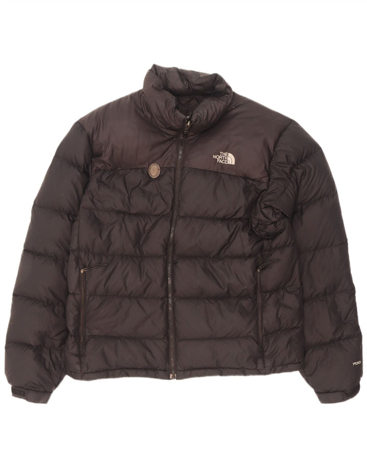 The North Face Herre polstret jakke UK 38 Medium Sort Colourblock Nylon