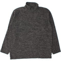 MOUNTAIN WAREHOUSE Mens Zip Neck Fleece Jumper XL Grey Flecked Polyester Vintage Mountain Warehouse and Second-Hand Mountain Warehouse from Messina Hembry 