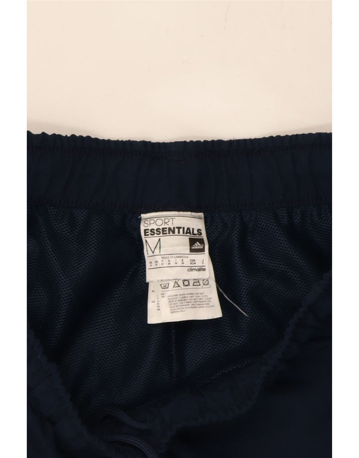 ADIDAS Mens Climalite Sport Shorts Medium Navy Blue Polyester Vintage Adidas and Second-Hand Adidas from Messina Hembry 