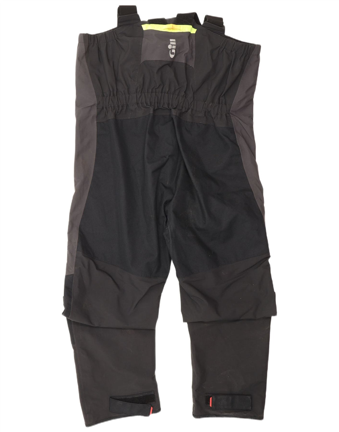 GILL Herre Cargo Dungarees Vandtætte bukser Large Black Nylon Nautical