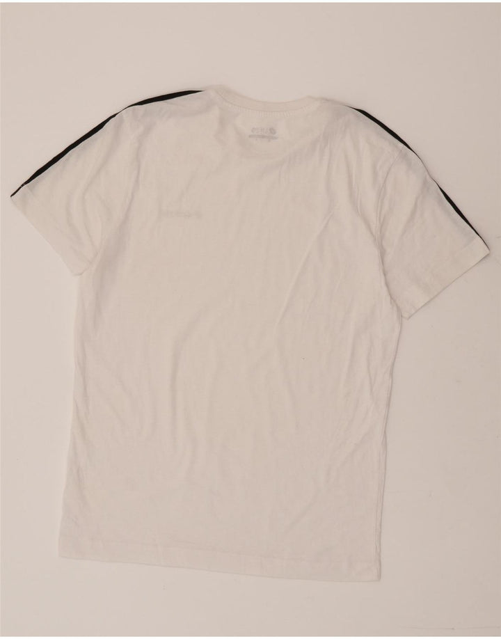 LOTTO Herre Life's T-Shirt Top Medium White Colourblock