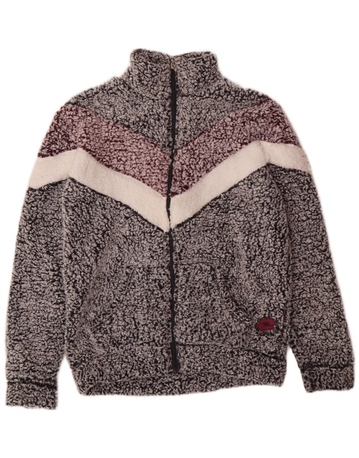 Lotto Dame Fleecejakke UK 18 XL Grå Colourblock Polyester