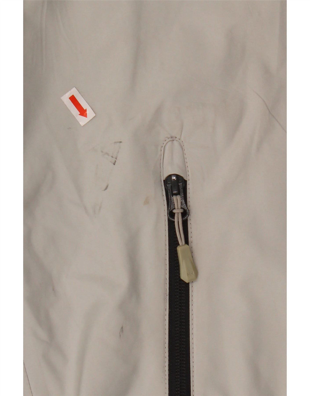 HELLY HANSEN Herre Grafisk Windbreaker Jacket UK 38 Medium Grey