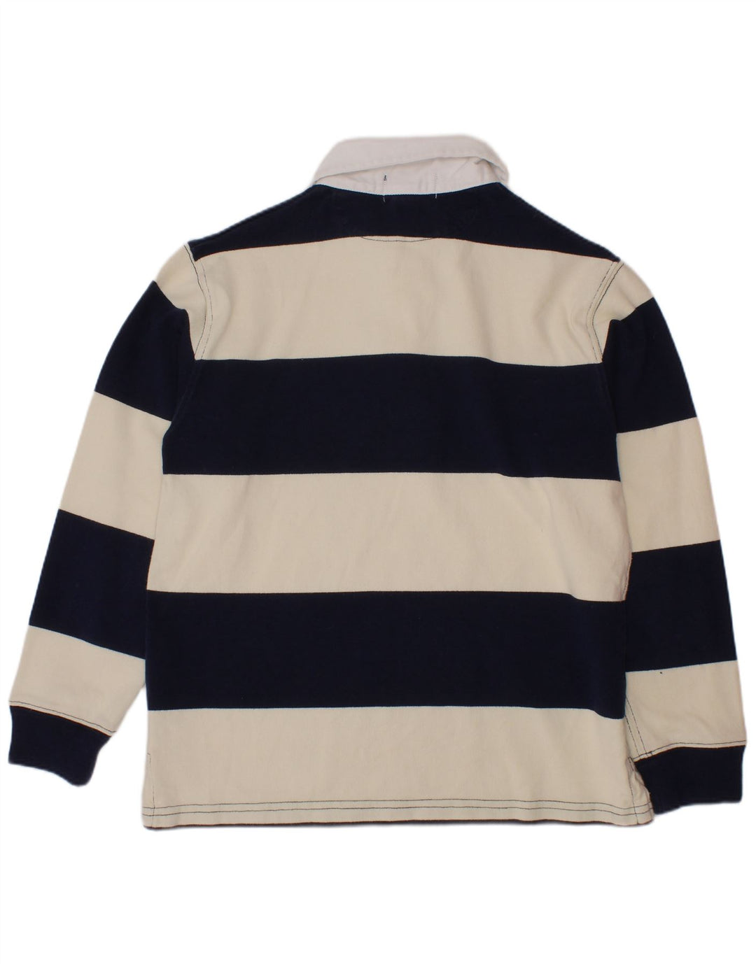 POLO RALPH LAUREN Rugby-polotrøje til drenge 6-7 år hvid stribet