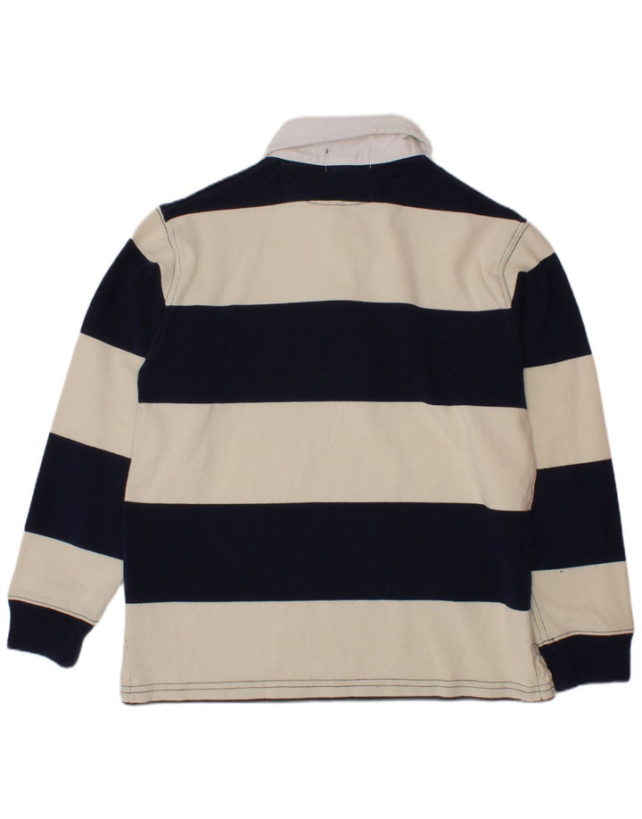 POLO RALPH LAUREN Rugby-polotrøje til drenge 6-7 år hvid stribet