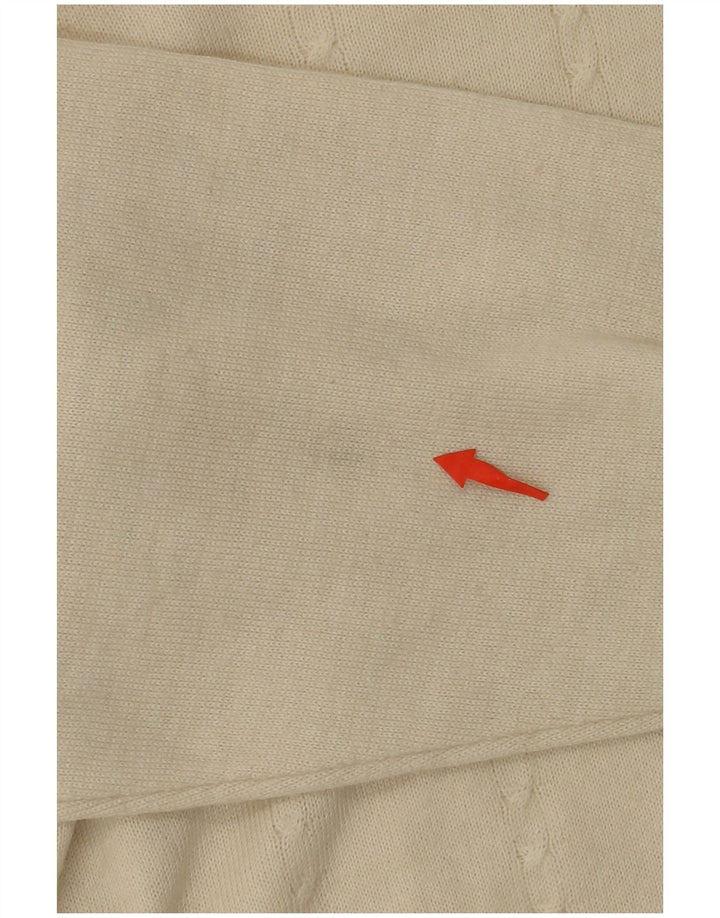 BIBO Dame V-hals sweater IT 50 XL Off White Uld