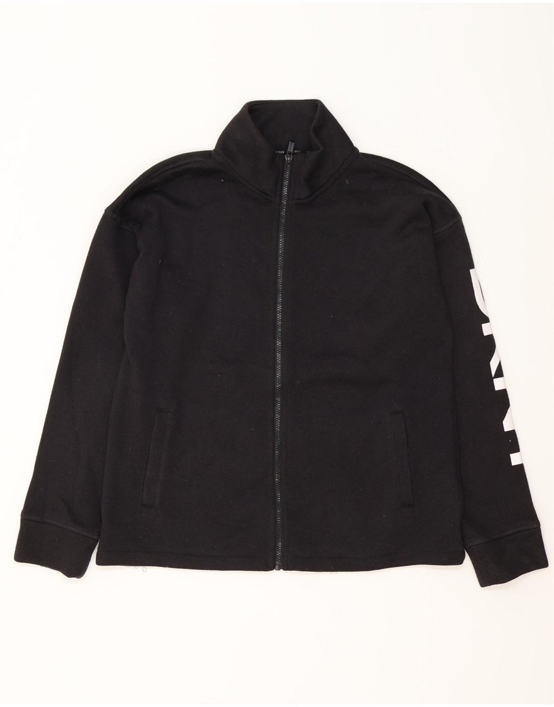 Dkny Herre Grafisk Træningsdragt Top Jakke Medium Sort Polyester
