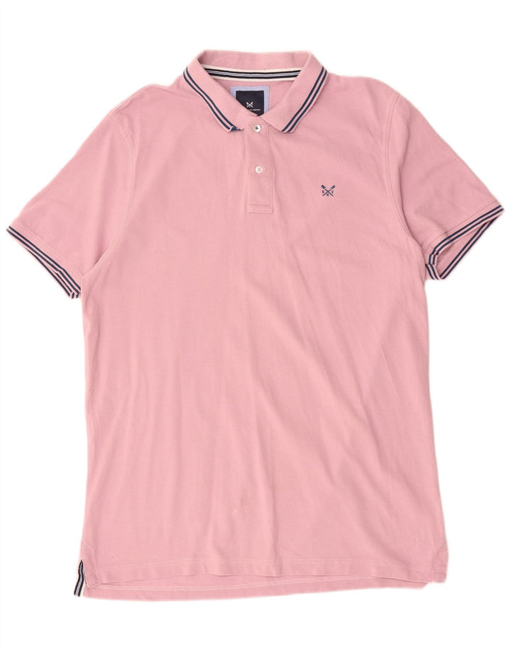 Crew Clothing Herre Polo Shirt 2XL Pink Bomuld