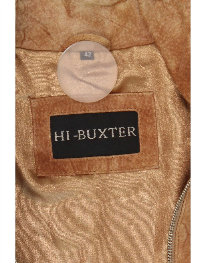HI-Buxter Dame Ruskindsjakke IT 42 Medium Brun Læder