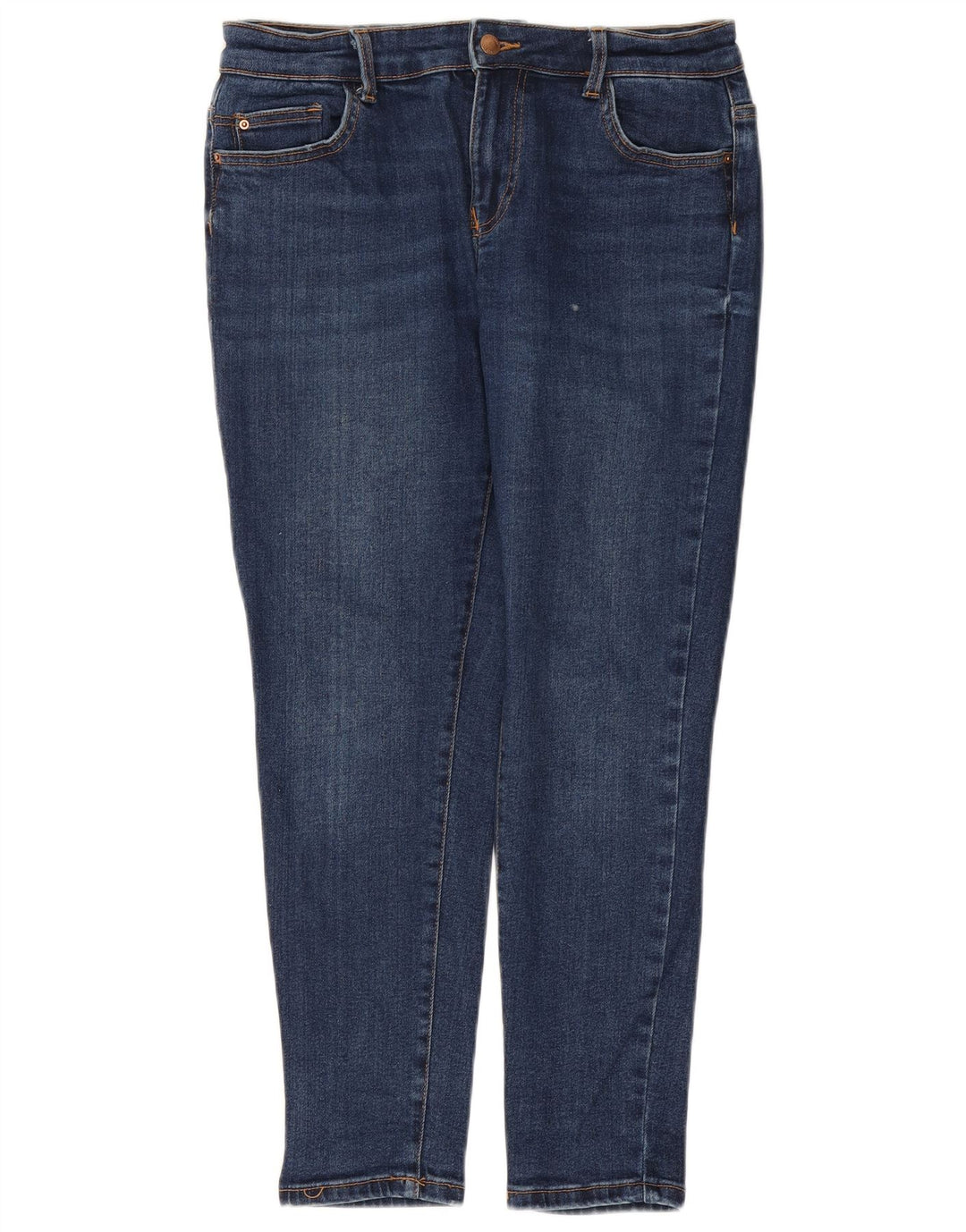 Zara Dame Slim Jeans EU 40 Medium W30 L27 Blå