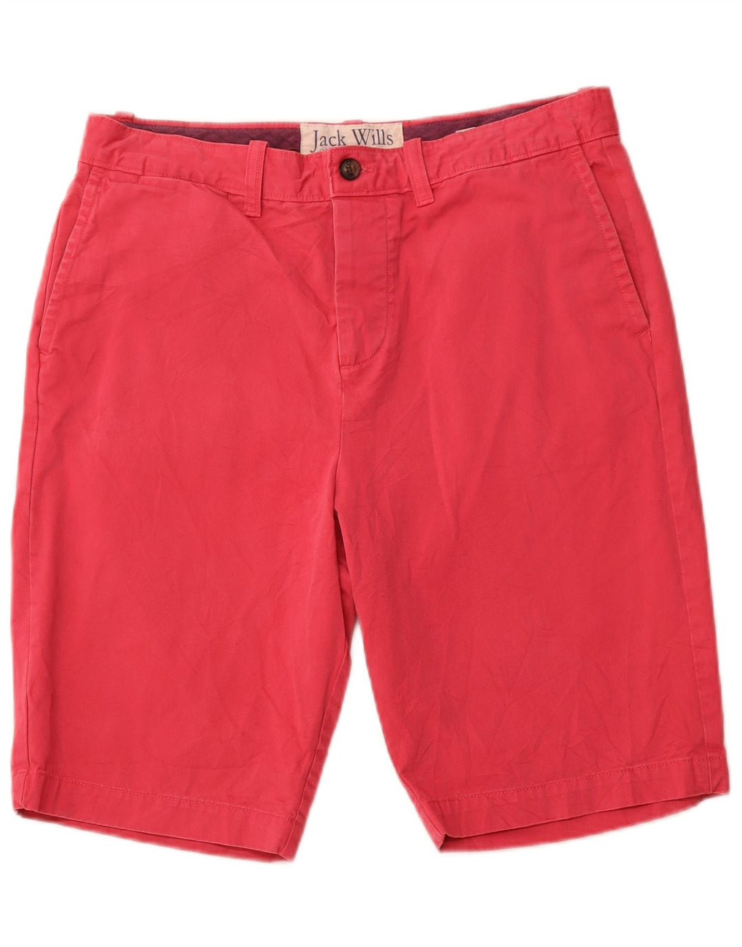 Jack Wills Herre Chino Shorts W34 Large Pink Bomuld