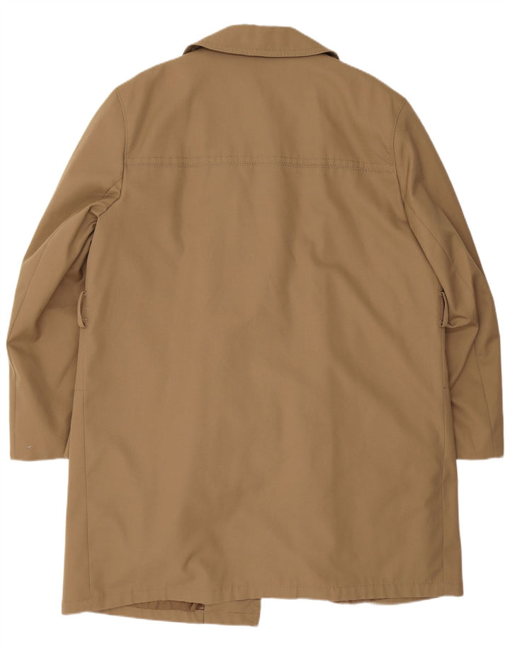 Vintage Trench Coat til mænd EU 58 4XL Beige Polyacryl
