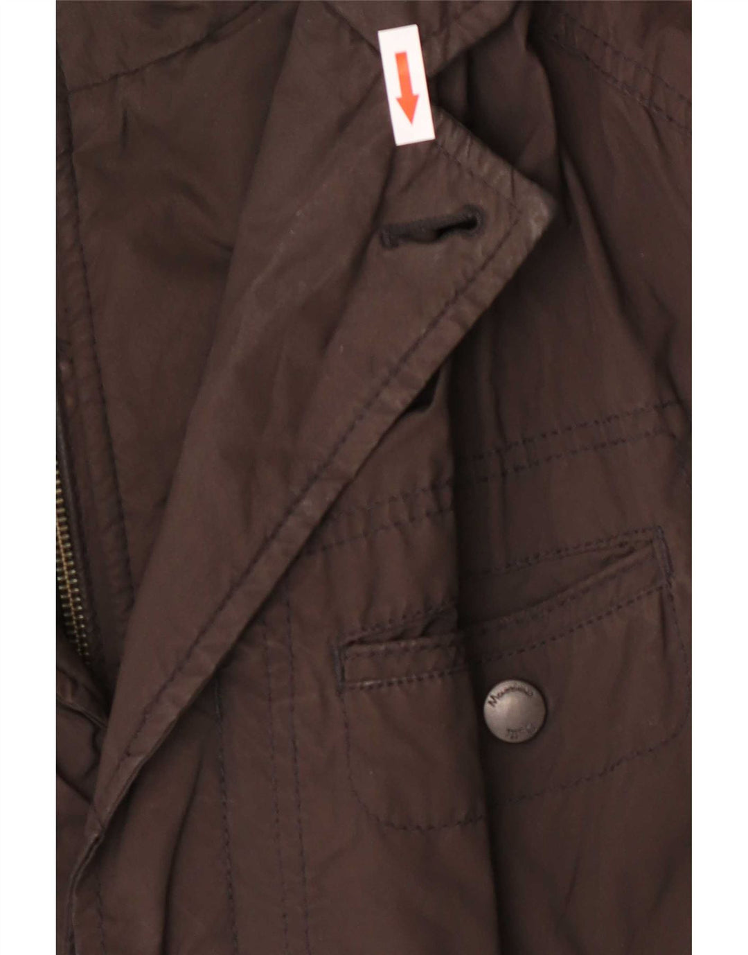 Massimo Dutti Herre polstret jakke Large Brun Polyester