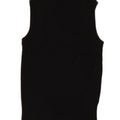 Marks & Spencer Damevest Tank Top UK 14 Medium Black Viscose