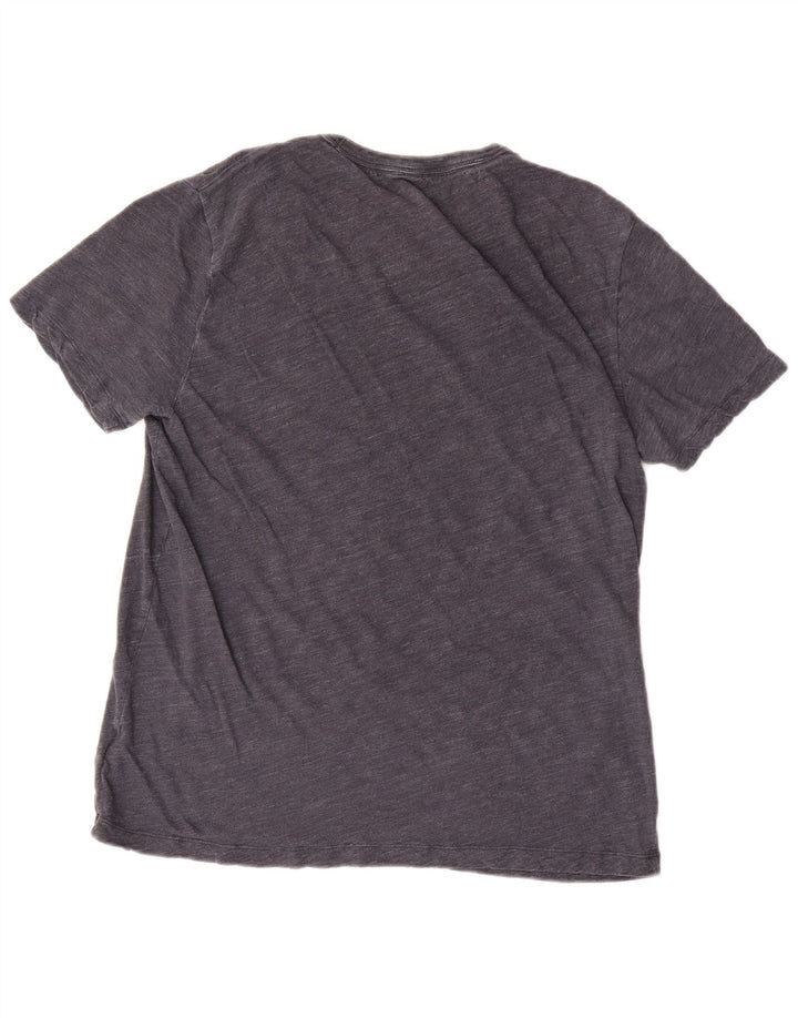 Gap Herre T-Shirt Top Stor Grå Flecked Bomuld